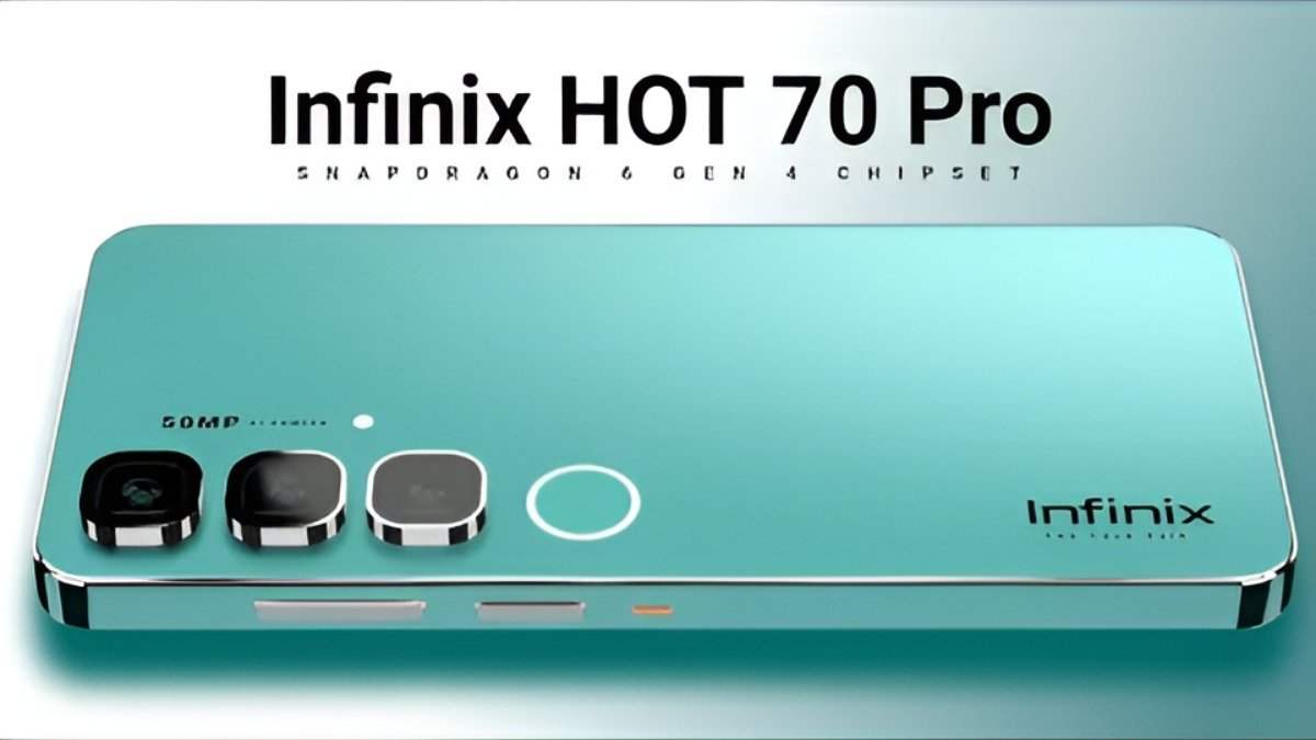 Infinix Hot 70 Pro: Cámara 50MP, batería 6500mAh, Snapdragon 6 Gen4 y velocidad 5G